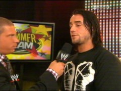 Punk Interview @ Summerslam09