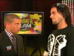 Punk Interview @ Summerslam09