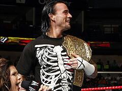 CM PUNK TITLE