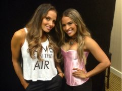 Thea Trinidad & Trish Stratus