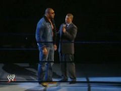 Batista & Josh Matthews