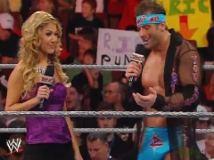 Zack Ryder speak with Rosa Mendes