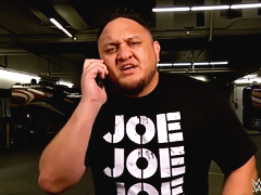 Samoa Joe on the Phone